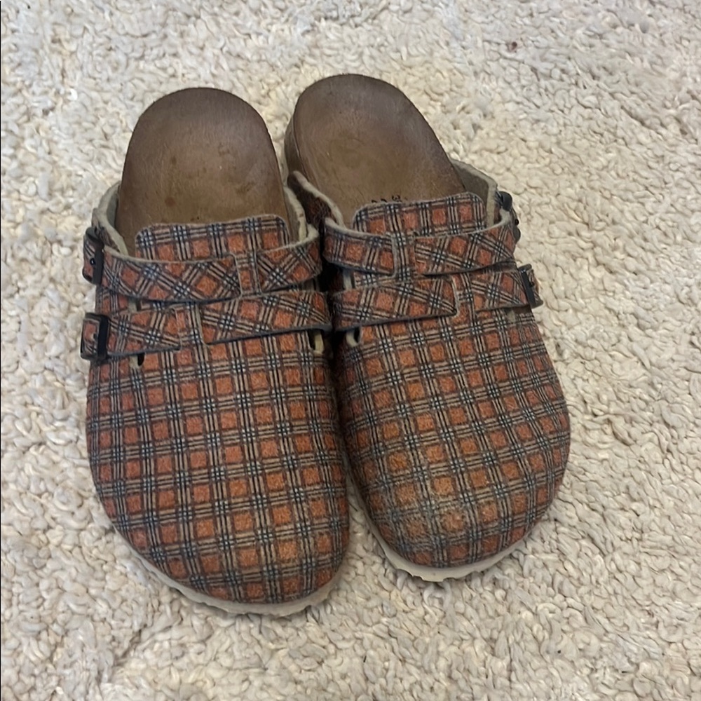 Women’s Birkenstocks Plaid